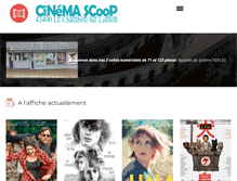 Tablet Screenshot of cinema-scoop.fr